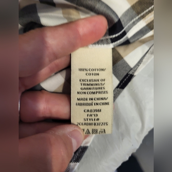 Denver Hayes Gray and Black Plaid Shirt, Size 2XL - Picture 4 of 4